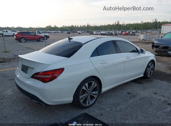 WDDSJ4EB6KN719028 2019 MERCEDES-BENZ CLA 250 White Задня права чверть