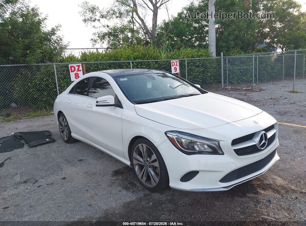 WDDSJ4EB6KN719028 2019 MERCEDES-BENZ CLA 250 White 