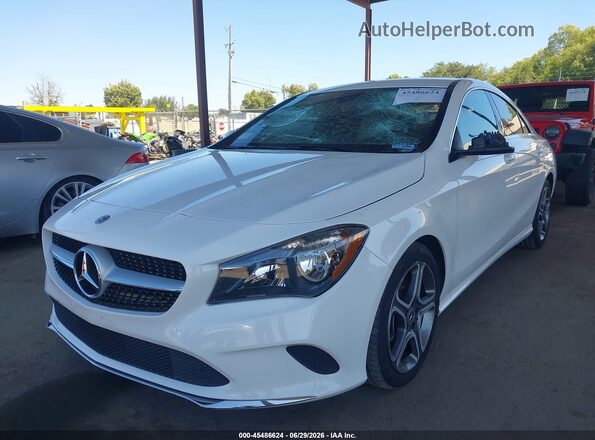 WDDSJ4EB6KN760873 2019 MERCEDES-BENZ CLA 250 Белый Передняя левая четверть