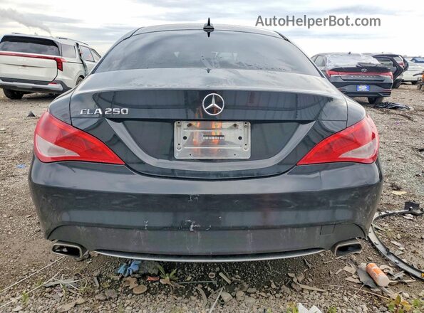 WDDSJ4EB7GN287329 2016 MERCEDES-BENZ CLA-CLASS Black Widok z tyłu