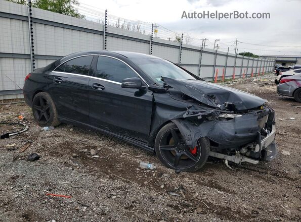 WDDSJ4EB7GN287329 2016 MERCEDES-BENZ CLA-CLASS Black Przód prawy