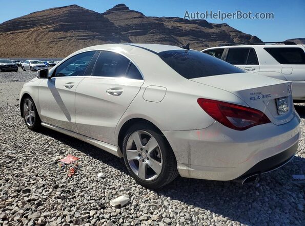 WDDSJ4EB7GN301648 2016 MERCEDES-BENZ CLA-CLASS White Rear left