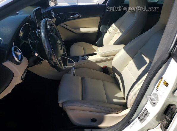 WDDSJ4EB7GN301648 2016 MERCEDES-BENZ CLA-CLASS White Front interior view