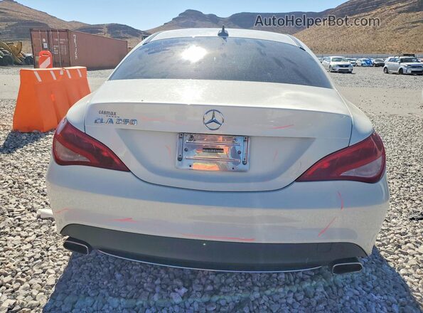 WDDSJ4EB7GN301648 2016 MERCEDES-BENZ CLA-CLASS White Rear view