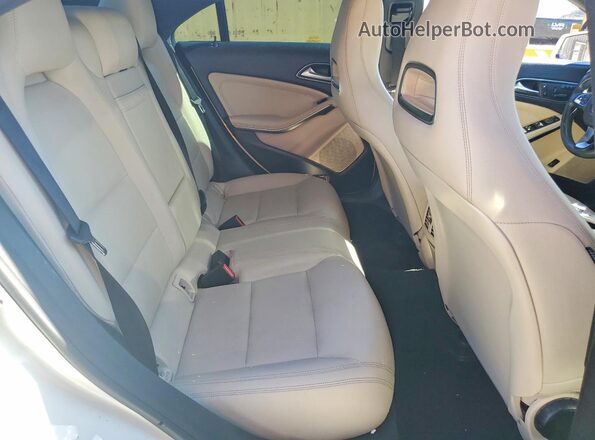 WDDSJ4EB7GN301648 2016 MERCEDES-BENZ CLA-CLASS White Rear seats view