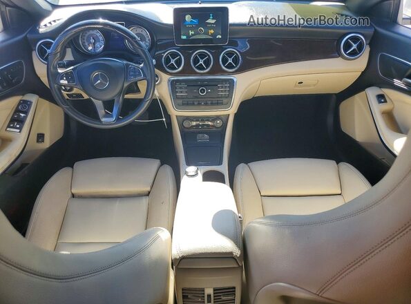 WDDSJ4EB7GN301648 2016 MERCEDES-BENZ CLA-CLASS White Dashboard view