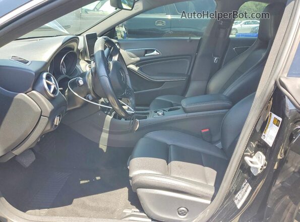 WDDSJ4EB7GN305800 2016 MERCEDES-BENZ CLA-CLASS Black Front interior view