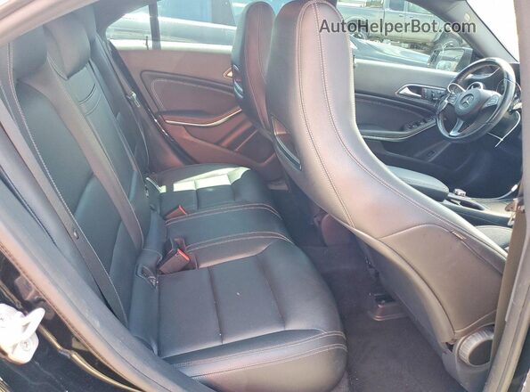 WDDSJ4EB7GN305800 2016 MERCEDES-BENZ CLA-CLASS Black Rear seats view
