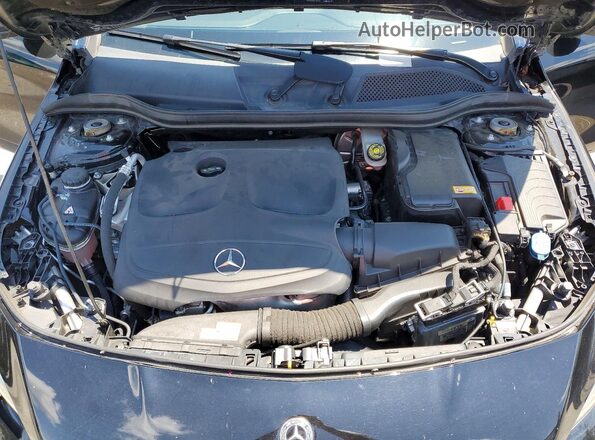 WDDSJ4EB7GN305800 2016 MERCEDES-BENZ CLA-CLASS Black Rear interior view