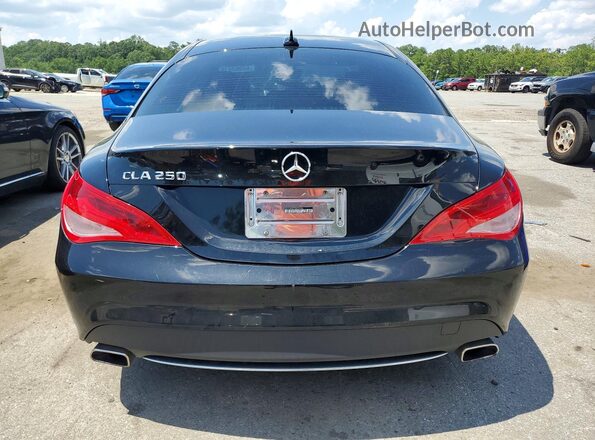 WDDSJ4EB7GN305800 2016 MERCEDES-BENZ CLA-CLASS Black Rear view