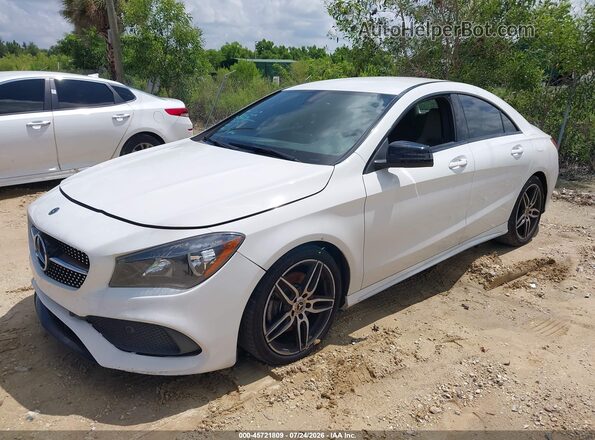 WDDSJ4EB7JN644872 2018 MERCEDES-BENZ CLA 250 White Przód lewy