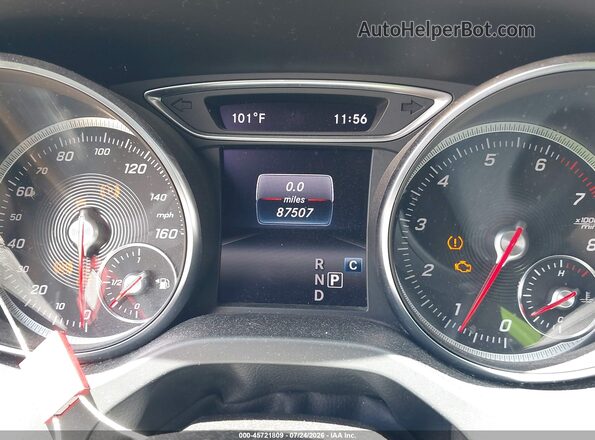 WDDSJ4EB7JN644872 2018 MERCEDES-BENZ CLA 250 White Widok tylnych siedzeń