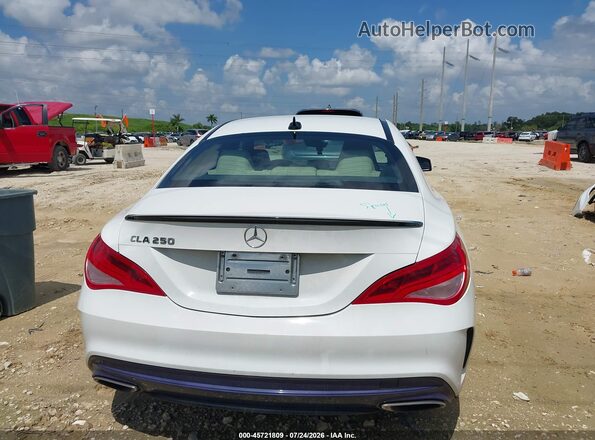 WDDSJ4EB7JN644872 2018 MERCEDES-BENZ CLA 250 White 