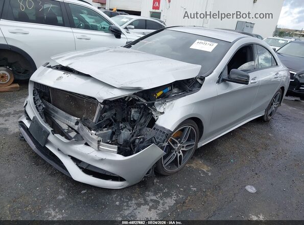 WDDSJ4EB7KN699081 2019 MERCEDES-BENZ CLA 250 Silver Передня ліва чверть