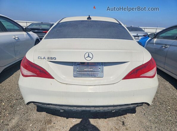 WDDSJ4EB8HN402831 2017 MERCEDES-BENZ CLA-CLASS White Rear view