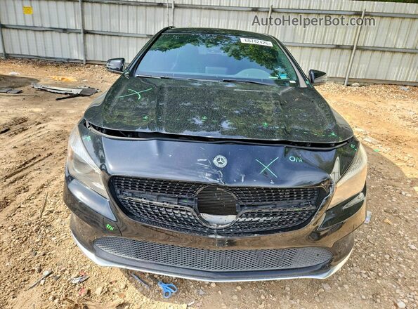 WDDSJ4EB8JN602100 2018 MERCEDES-BENZ CLA-CLASS Black Вид спереду