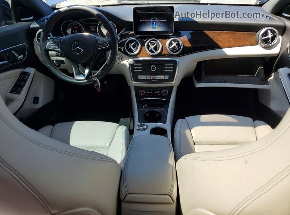 WDDSJ4EB8JN627921 2018 MERCEDES-BENZ CLA-CLASS Blue Вид панелі приладів