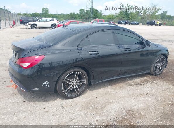 WDDSJ4EB8JN631337 2018 MERCEDES-BENZ CLA 250 Black Tył prawy