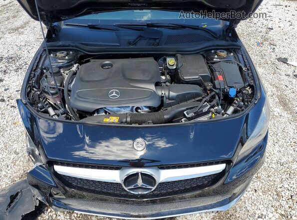 WDDSJ4EB8JN658814 2018 MERCEDES-BENZ CLA-CLASS Black Vista interior trasera