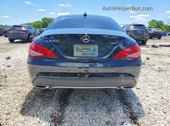 WDDSJ4EB8JN658814 2018 MERCEDES-BENZ CLA-CLASS Black Vista trasera