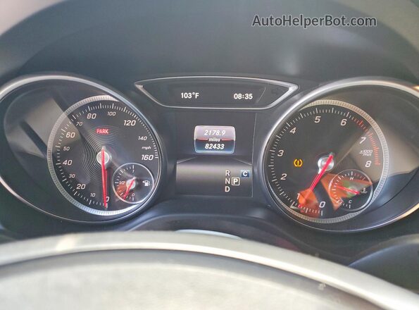 WDDSJ4EB8JN658814 2018 MERCEDES-BENZ CLA-CLASS Black Vista del cuadro de instrumentos