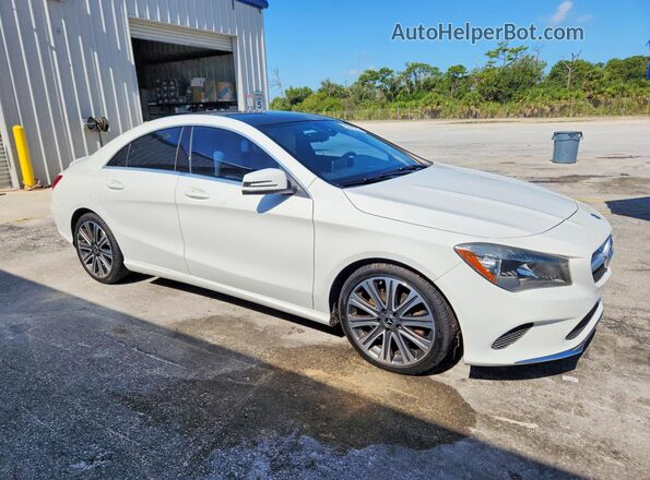 WDDSJ4EB8JN680490 2018 MERCEDES-BENZ CLA-CLASS White Առջևի աջ