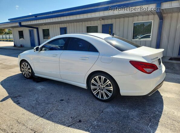 WDDSJ4EB8JN680490 2018 MERCEDES-BENZ CLA-CLASS White Հետևի ձախ