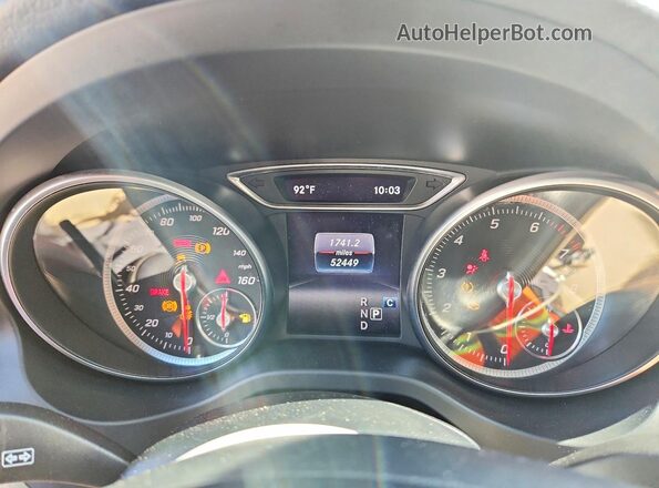 WDDSJ4EB8JN680490 2018 MERCEDES-BENZ CLA-CLASS White Սարքավորումների վահանակի տեսք