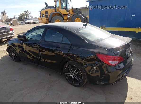 WDDSJ4EB8KN699137 2019 MERCEDES-BENZ CLA 250 Черный Задняя левая четверть