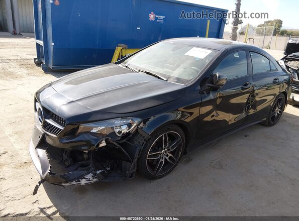 WDDSJ4EB8KN699137 2019 MERCEDES-BENZ CLA 250 Черный Передняя левая четверть