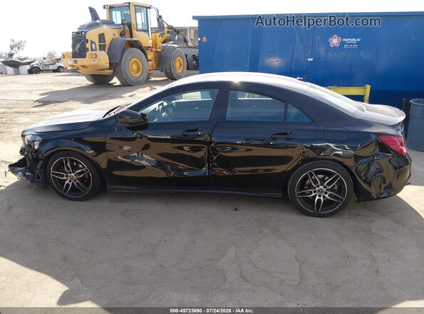 WDDSJ4EB8KN699137 2019 MERCEDES-BENZ CLA 250 Черный Вид задней части салона