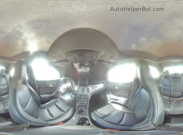 WDDSJ4EB9GN327832 2016 MERCEDES-BENZ CLA-CLASS Gray Панорамний вид салону 360°