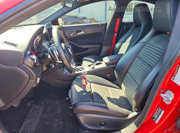 WDDSJ4EB9HN460530 2017 MERCEDES-BENZ CLA-CLASS Red Vista interior delantera