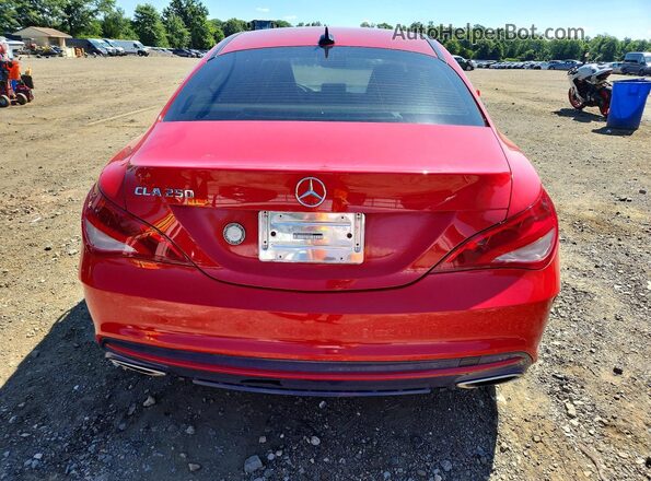 WDDSJ4EB9HN460530 2017 MERCEDES-BENZ CLA-CLASS Red Vista trasera