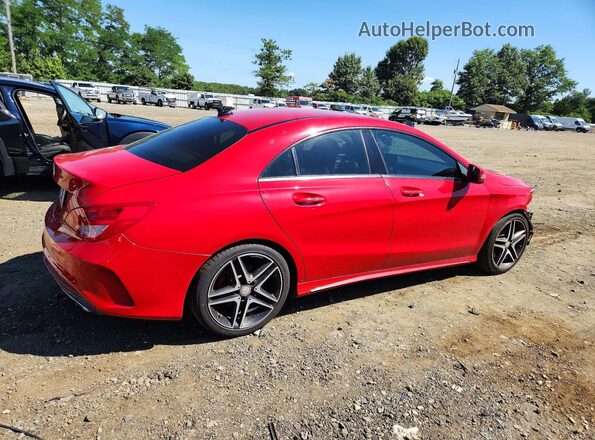 WDDSJ4EB9HN460530 2017 MERCEDES-BENZ CLA-CLASS Red Trasero derecho