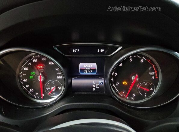 WDDSJ4EB9JN545504 2018 MERCEDES-BENZ CLA-CLASS Silver Սարքավորումների վահանակի տեսք