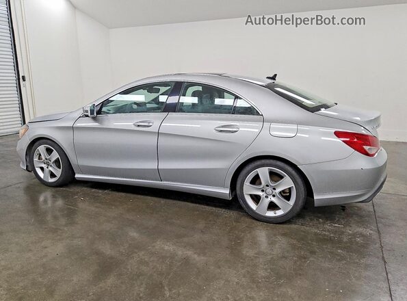 WDDSJ4EB9JN545504 2018 MERCEDES-BENZ CLA-CLASS Silver Հետևի ձախ