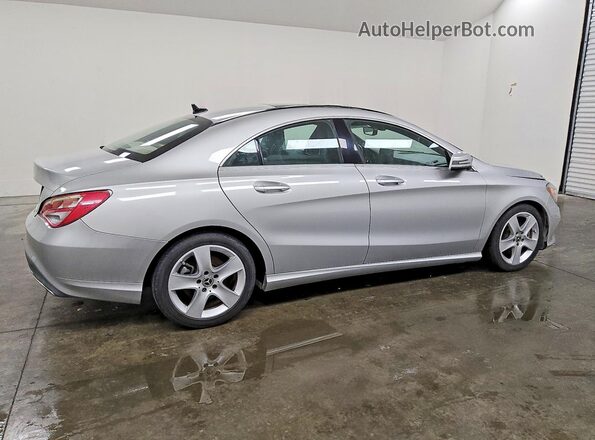 WDDSJ4EB9JN545504 2018 MERCEDES-BENZ CLA-CLASS Silver Հետևի աջ