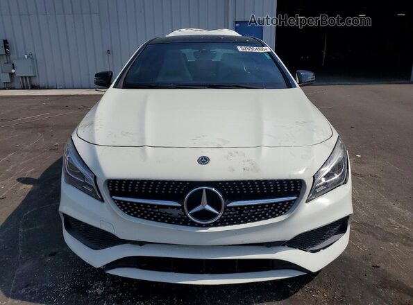 WDDSJ4EB9JN574985 2018 MERCEDES-BENZ CLA-CLASS White Vista frontal
