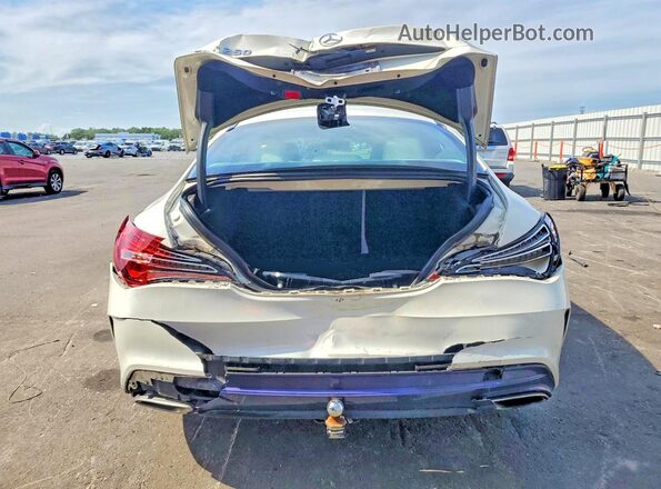 WDDSJ4EB9JN574985 2018 MERCEDES-BENZ CLA-CLASS White Vista trasera