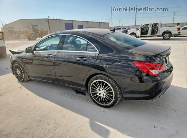 WDDSJ4EB9JN584500 2018 MERCEDES-BENZ CLA-CLASS Black Rear left