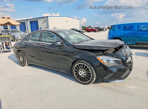 WDDSJ4EB9JN584500 2018 MERCEDES-BENZ CLA-CLASS Black Front right