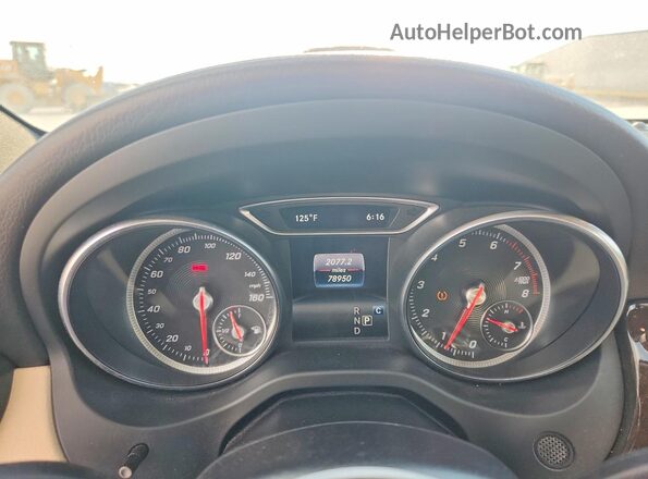 WDDSJ4EB9JN584500 2018 MERCEDES-BENZ CLA-CLASS Black Instrument cluster view