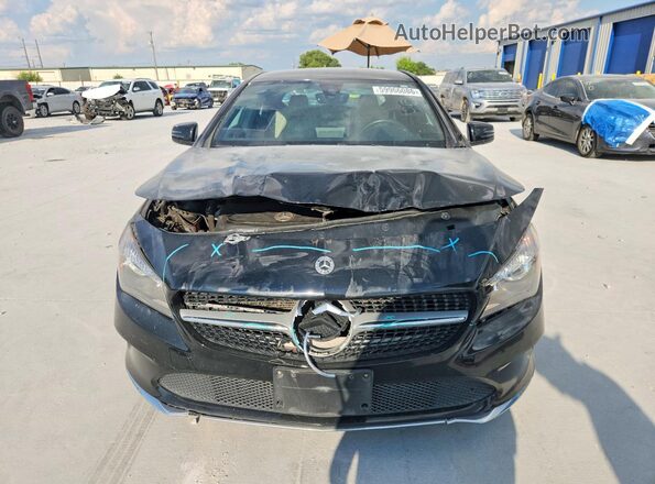 WDDSJ4EB9JN584500 2018 MERCEDES-BENZ CLA-CLASS Black Front view