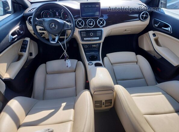 WDDSJ4EB9JN584500 2018 MERCEDES-BENZ CLA-CLASS Black Dashboard view
