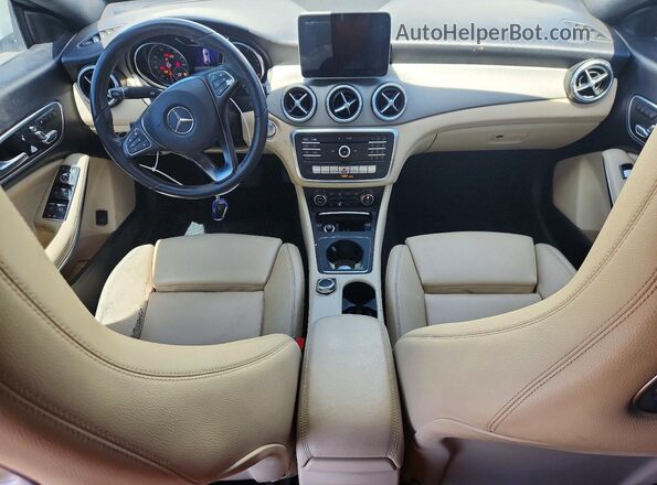 WDDSJ4EB9KN715149 2019 MERCEDES-BENZ CLA-CLASS White Вид панелі приладів