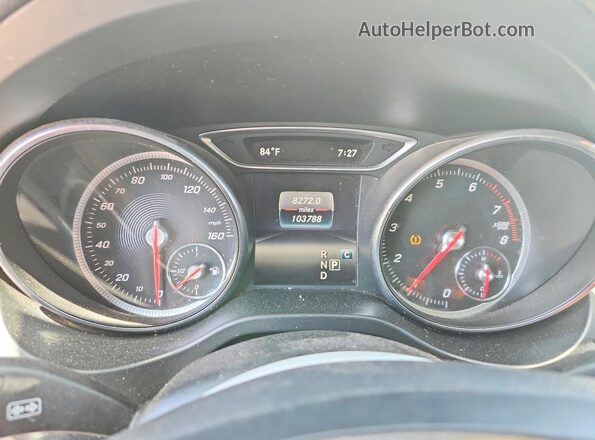 WDDSJ4EB9KN715149 2019 MERCEDES-BENZ CLA-CLASS White Вид щитка приладів