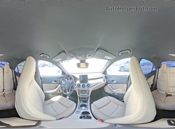 WDDSJ4EB9KN715149 2019 MERCEDES-BENZ CLA-CLASS White Вид наклейки з VIN-кодом