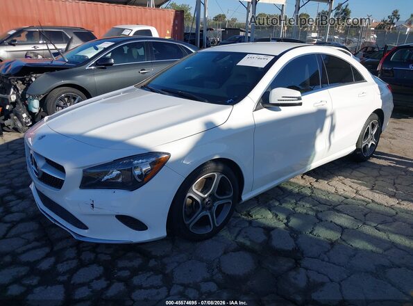 WDDSJ4EB9KN766943 2019 MERCEDES-BENZ CLA 250 White Передня ліва чверть