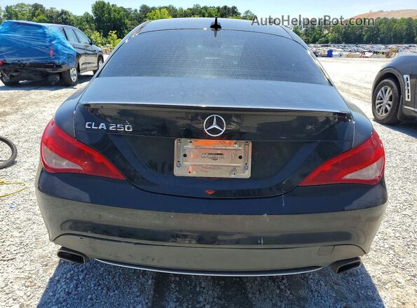 WDDSJ4EBXGN315222 2016 MERCEDES-BENZ CLA-CLASS Black Vista trasera